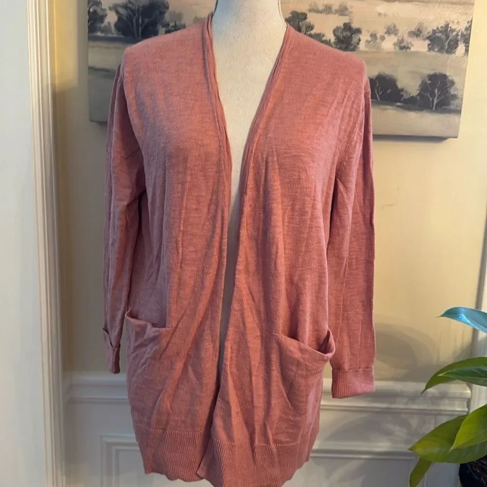Madewell Slouchy Open Cardigan